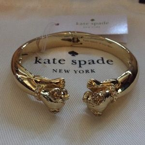Kate Spade puppy bangle. NWT.